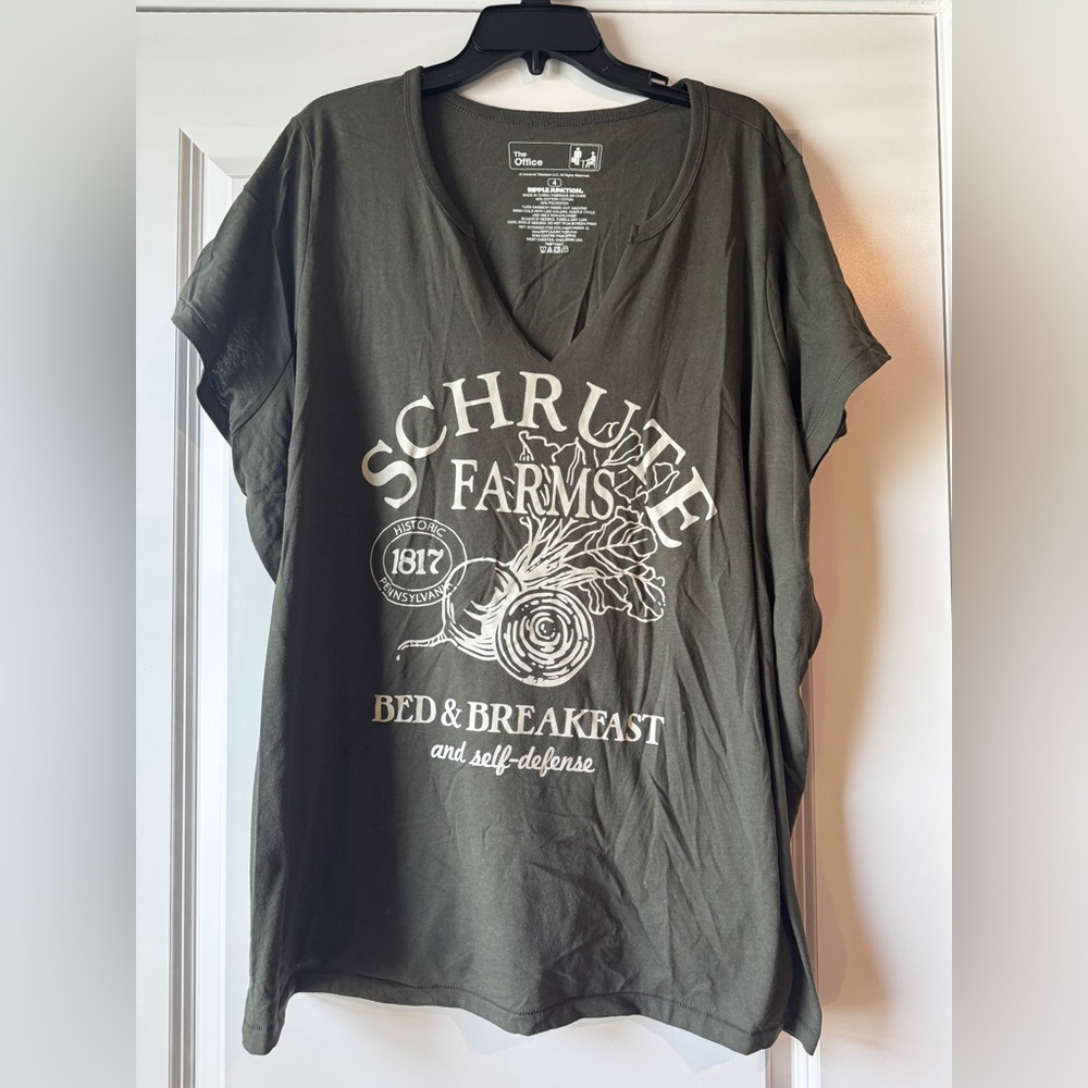 “The Office” Olive T-shirt